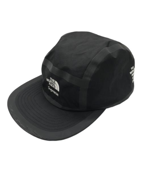 THE NORTH FACE（ザ ノース フェイス）THE NORTH FACE (ザ ノース フェイス) Supreme (シュプリーム) OUTER TAPE SEAM HAT ブラックの古着・服飾アイテム