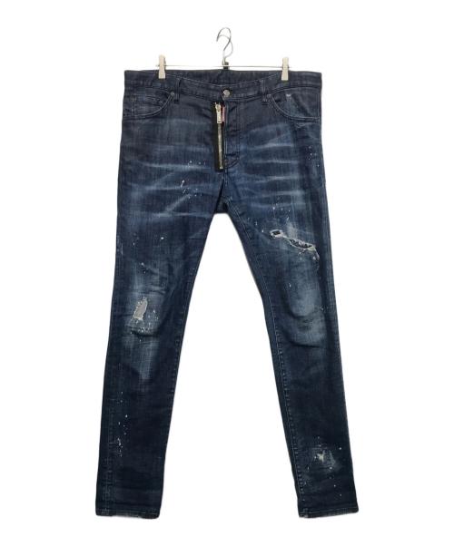 DSQUARED2（ディースクエアード）DSQUARED2 (ディースクエアード) COOL GUY JEAN デニムパンツ インディゴ サイズ:54の古着・服飾アイテム
