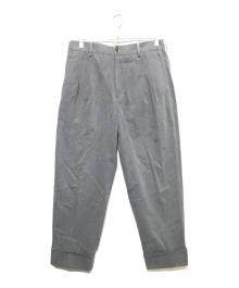 IRENISA（イレニサ）の古着「タックパンツ」｜グレー