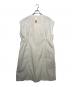 aere (アエレ) ノースリーブナイロンコート ホワイト サイズ:38 未使用品：7000円
