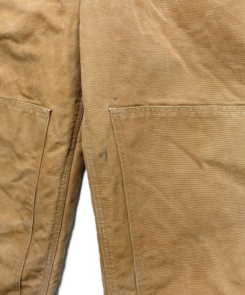 CarHartt（カーハート）CarHartt (カーハート) 裏キルトオーバーオール ブラウン サイズ:40×32の古着・服飾アイテム