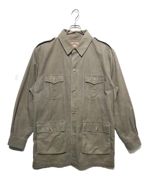 BANANA REPUBLIC（バナナリパブリック）BANANA REPUBLIC (バナナリパブリック) サファリシャツジャケット オリーブ サイズ:XLの古着・服飾アイテム