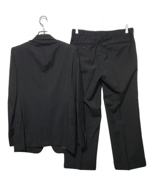 JOHN LAWRENCE SULLIVAN（ジョン ローレンス サリバン）JOHN LAWRENCE SULLIVAN (ジョン ローレンス サリバン) セットアップスーツ ブラック サイズ:ジャケット38・パンツ36の古着・服飾アイテム