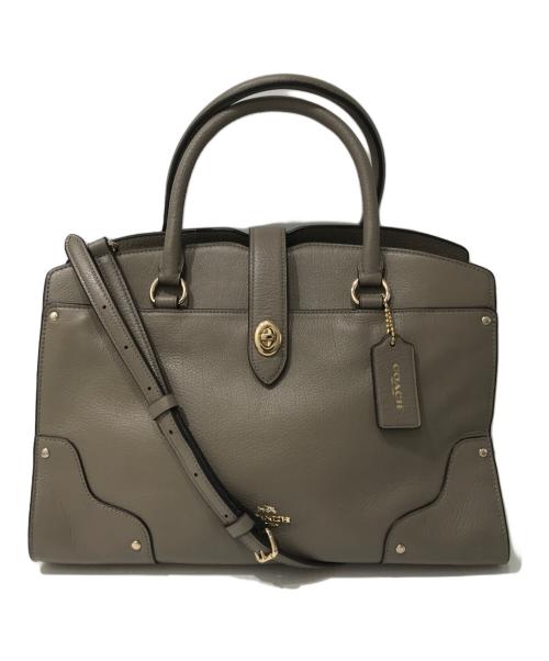 COACH（コーチ）COACH (コーチ) 2WAYショルダーバッグ ベージュの古着・服飾アイテム