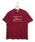 Supreme（シュプリーム）の古着「24AW×Martine Rose Tee Cardinal」｜レッド