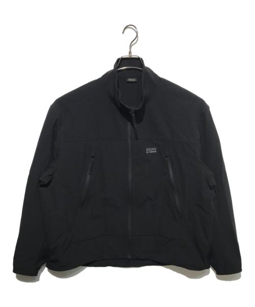 SEDAN ALL-PURPOSE（セダンオールパーパス）SEDAN ALL-PURPOSE (セダンオールパーパス) Soft Shell Jacket ブラック サイズ:XLの古着・服飾アイテム