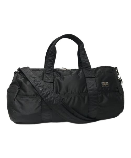 PORTER（ポーター）PORTER (ポーター) 2WAY TANKER DRUM BAG ブラックの古着・服飾アイテム