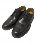 REGALリーガル）の古着「ウイングチップドレスシューズ」｜ブラウン×ブラック