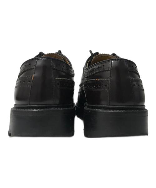 REGAL（リーガル）REGAL (リーガル) ウイングチップドレスシューズ ブラウン×ブラック サイズ:24.5の古着・服飾アイテム