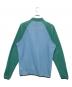senchi designs (センチデザイン) ハーフジップニット ブルー×グリーン サイズ:L：10000円