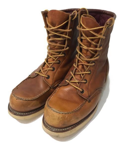 RED WING（レッドウィング）RED WING (レッドウィング) ロング アイリッシュセッター ブーツ ベージュ サイズ:8の古着・服飾アイテム