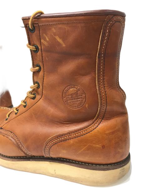 RED WING（レッドウィング）RED WING (レッドウィング) ロング アイリッシュセッター ブーツ ベージュ サイズ:8の古着・服飾アイテム