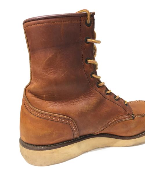 RED WING（レッドウィング）RED WING (レッドウィング) ロング アイリッシュセッター ブーツ ベージュ サイズ:8の古着・服飾アイテム