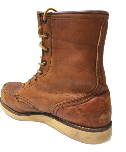 RED WING（レッドウィング）RED WING (レッドウィング) ロング アイリッシュセッター ブーツ ベージュ サイズ:8の古着・服飾アイテム