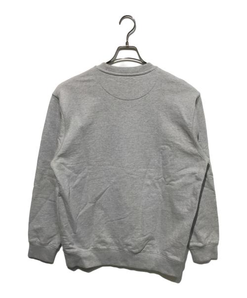 PALACE（パレス）PALACE (パレス) BASIC LOGO CREW グレー サイズ:Mの古着・服飾アイテム