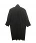 HOMME PLISSE ISSEY MIYAKE (オムプリッセ イッセイ ミヤケ) プリーツスタンドカラー コート ブラック サイズ:3：65000円