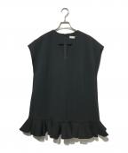 ADOREアドーア）の古着「スキューバジャージーカットソー」｜ネイビー