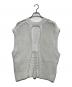 ADORE (アドーア) ミックスパターンニットベスト ホワイト サイズ:38：5000円