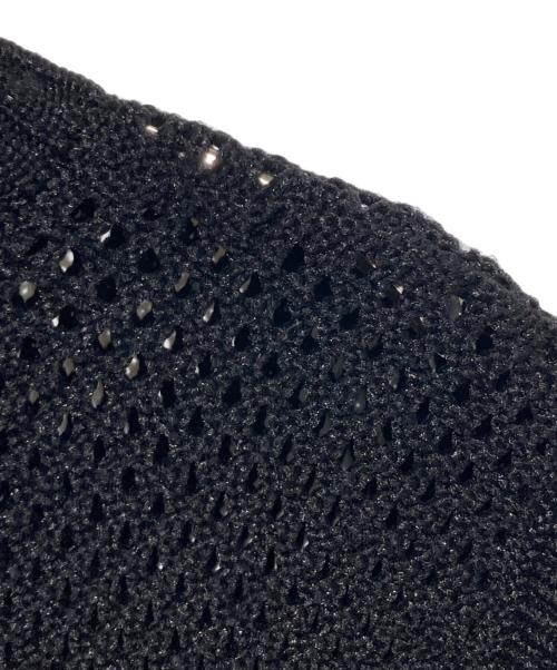 ADORE（アドーア）ADORE (アドーア) ミックスパターンニットベスト ブラック サイズ:38の古着・服飾アイテム