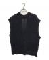 ADORE（アドーア）の古着「ミックスパターンニットベスト」｜ブラック