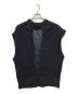 ADORE (アドーア) ミックスパターンニットベスト ブラック サイズ:38：8000円