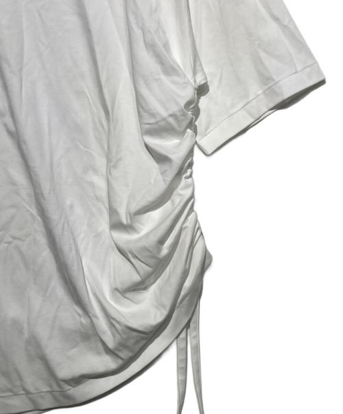 ADORE（アドーア）ADORE (アドーア) クリアハイゲージカットソー ホワイト サイズ:38の古着・服飾アイテム