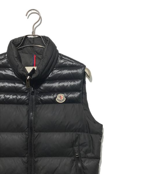 MONCLER（モンクレール）MONCLER (モンクレール) DUPRES GILET BLACK DOWN VEST ブラック サイズ:1の古着・服飾アイテム