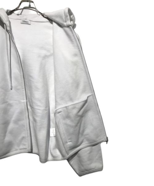 Ferragamo（フェラガモ）Ferragamo (フェラガモ) Organic cotton hoodie ホワイト サイズ:XLの古着・服飾アイテム