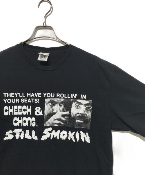 WACKO MARIA（ワコマリア）WACKO MARIA (ワコマリア) STILL SMOKIN / WASHED HEAVY WEIGHT CREW NECK T-SHIRT ブラック サイズ:Mの古着・服飾アイテム