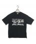 WACKO MARIA（ワコマリア）の古着「STILL SMOKIN / WASHED HEAVY WEIGHT CREW NECK T-SHIRT」｜ブラック