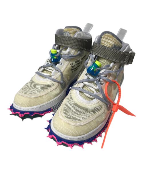 NIKE（ナイキ）NIKE (ナイキ) OFFWHITE (オフホワイト) AIR FORCE 1 MID SP ベージュ サイズ:27.5cmの古着・服飾アイテム