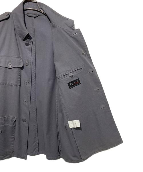 agnes b homme（アニエスベーオム）agnes b homme (アニエスベーオム) ミリタリージャケット グレー サイズ:48の古着・服飾アイテム