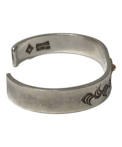 ARIZONA FREEDOM（アリゾナ フリーダム）ARIZONA FREEDOM (アリゾナ フリーダム) 太陽神唐草モチーフバングル シルバーの古着・服飾アイテム