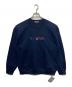 BROCHURE（ブローシュアー）の古着「刺繍スウェット」｜ネイビー
