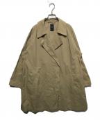 ORCIVALオーシバル）の古着「ステンカラーコート」｜ベージュ