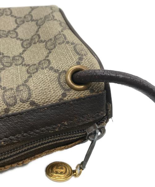 GUCCI（グッチ）GUCCI (グッチ) アクセコショルダーバッグ ベージュの古着・服飾アイテム