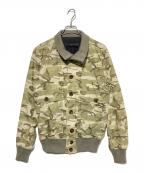 AKMエーケーエム）の古着「カモバルスタージャケット」｜グリーン×ホワイト