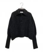 RIM.ARKリムアーク）の古着「Boucle short knit」｜ブラック