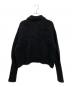 RIM.ARK (リムアーク) Boucle short knit ブラック サイズ:38：5000円