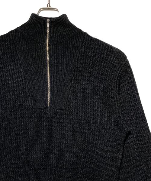 RIM.ARK（リムアーク）RIM.ARK (リムアーク) Zip up over knit グレー サイズ:36の古着・服飾アイテム