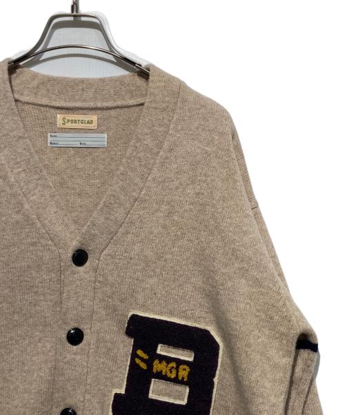 SPORTCLAD（スポーツクラッド）SPORTCLAD (スポーツクラッド) JOURNAL STANDARD (ジャーナルスタンダード) ニットカーディガン ベージュ サイズ:FREEの古着・服飾アイテム