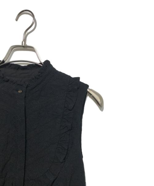 HER LIP TO（ハーリップトゥ）Her lip to (ハーリップトゥ) Paisley Cotton Lace Long Dress ブラック サイズ:ｓの古着・服飾アイテム