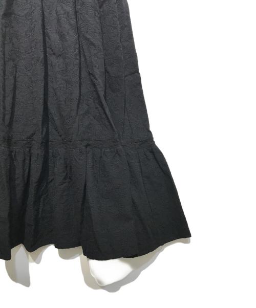 HER LIP TO（ハーリップトゥ）Her lip to (ハーリップトゥ) Paisley Cotton Lace Long Dress ブラック サイズ:ｓの古着・服飾アイテム