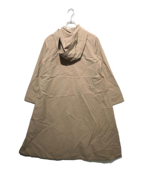 JUSGLITTY（ジャスグリッティー）JUSGLITTY (ジャスグリッティー) 撥水ロングフードブルゾン ベージュ サイズ:1の古着・服飾アイテム