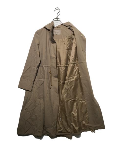 JUSGLITTY（ジャスグリッティー）JUSGLITTY (ジャスグリッティー) 撥水ロングフードブルゾン ベージュ サイズ:1の古着・服飾アイテム