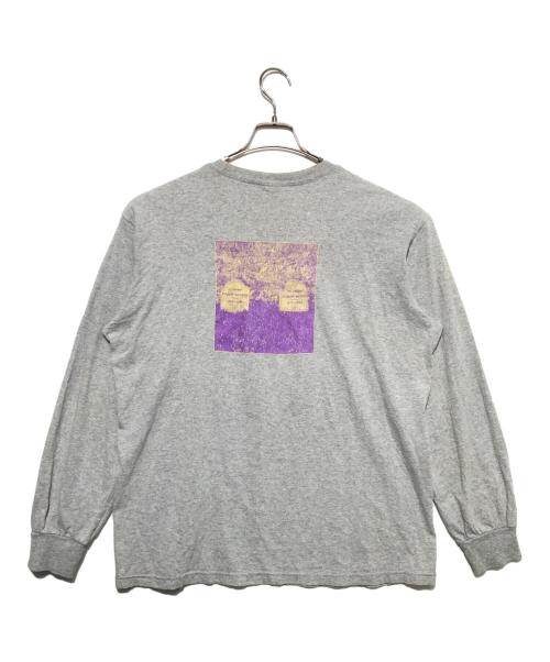 SUPREME（シュプリーム）SUPREME (シュプリーム) The Real Shit L/S Tee グレー サイズ:Ｍの古着・服飾アイテム