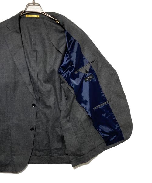BARNEYS NEWYORK（バーニーズ・ニューヨーク）BARNEYS NEWYORK (バーニーズ・ニューヨーク) 段返り2Bジャケット グレー サイズ:50の古着・服飾アイテム