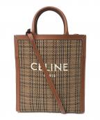 CELINEセリーヌ）の古着「バーティカルカバスモール2WAYショルダーバッグ」｜ブラウン