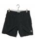 STONE ISLAND（ストーンアイランド）の古着「Garment Dyed Nylon Metal Patch Logo Swim Short」｜ブラック
