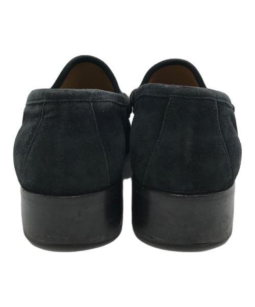 GUCCI（グッチ）GUCCI (グッチ) スウェードビットローファー ブラック サイズ:36 1/2の古着・服飾アイテム